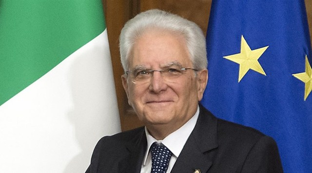 Sergio Mattarella was elected president of Italy