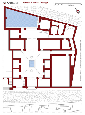 Casa del chirurgo a Pompei