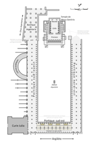 Foro di Cesare a Roma
