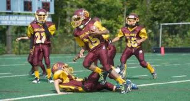 the start of football for me