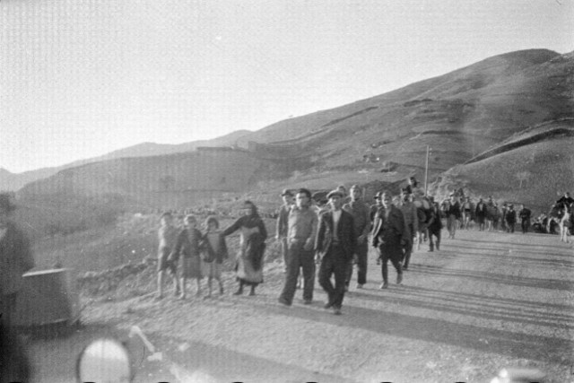 Ocupación Málaga por tropas italianas que apoyaban al bando nacional