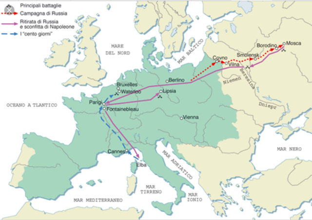 RIVOLUZIONE FRANCESE: RITIRATA DALLA RUSSIA