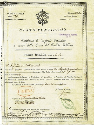 Fine stato pontificio