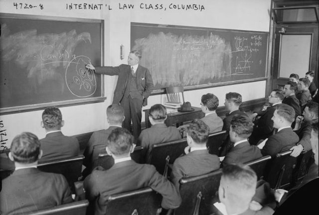 Started going to school / working