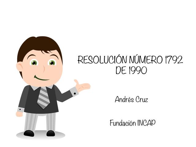 RESOLUCION 1792