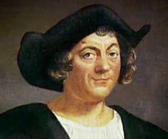 Christopher Columbus starts his voyage