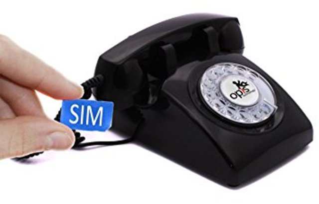 Primer teléfono de línea, en mi hogar.