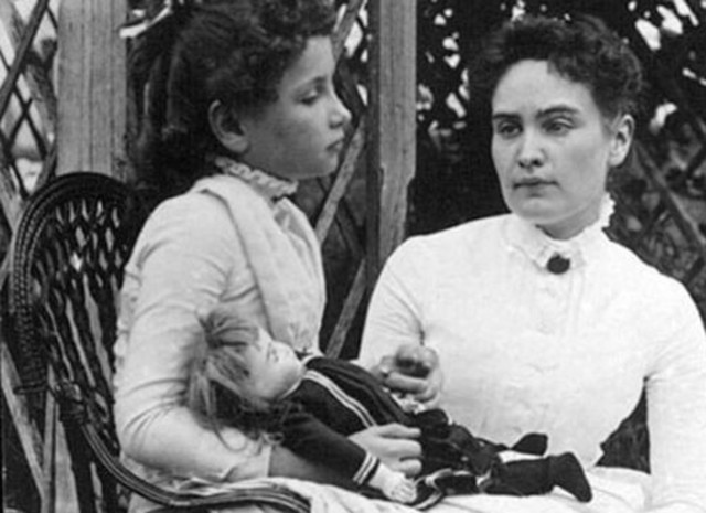 Helen Keller e Anne Sullivan