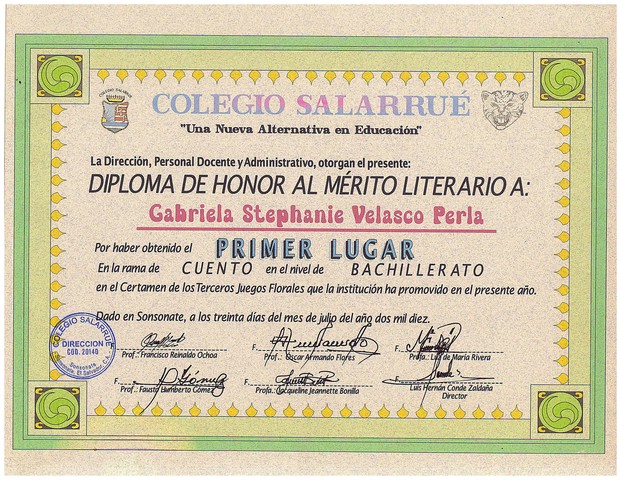 Winner of a tale contest