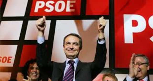 El PSOE de J.M Zapatero gana las elecciones