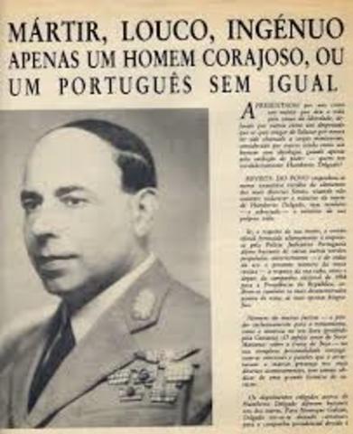 PIDE assassina Humberto Delgado em Espanha;