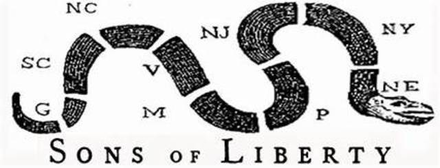 Paul Revere joins The Sons of Liberty