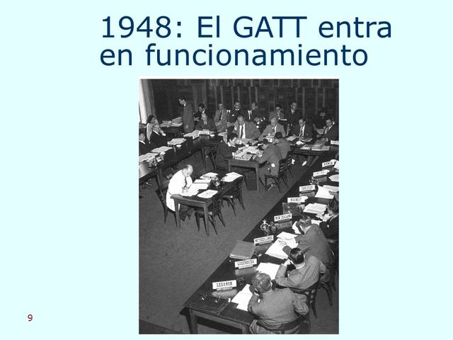 El GATT: “provisional” durante casi medio siglo
