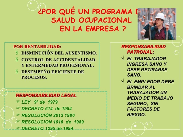 RESOLUCION 1016 DE 1989