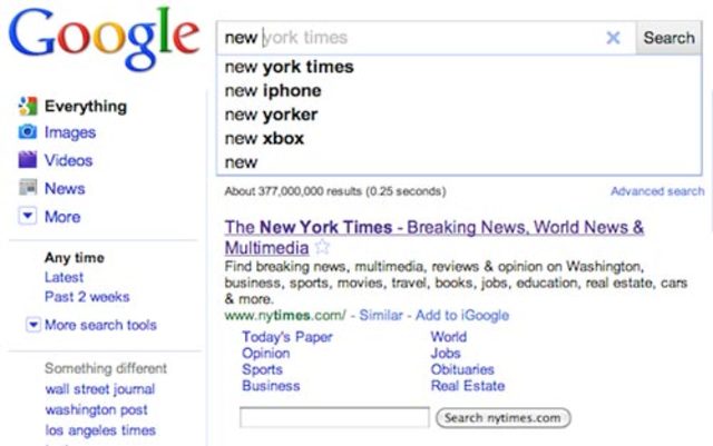 La implementacion de Google