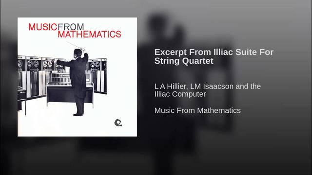 First computer composed music