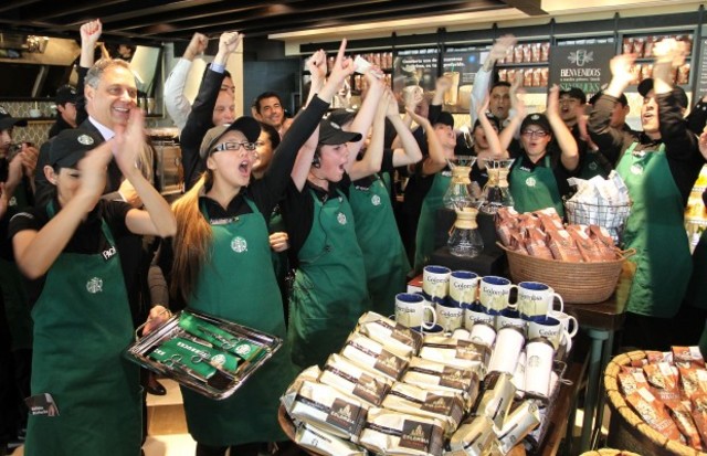 Alianza con Starbucks