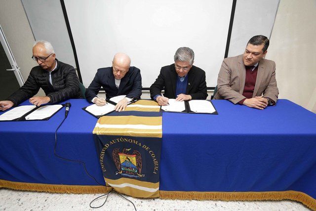Firma del convenio