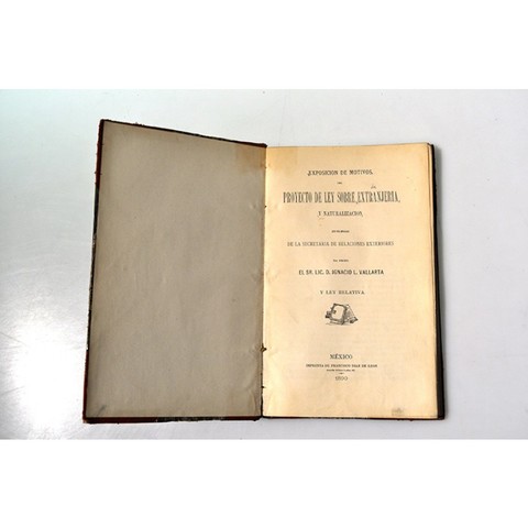 Promulgación de la Ley de Migración