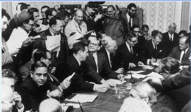 Países firman el acta Final.