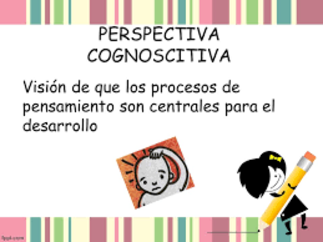 La perspectiva cognoscitiva
