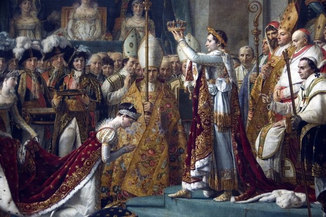 Napoleon Bonaparte crowned Emperor