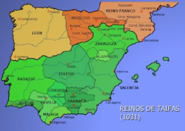 Crisis del S. XI. 1º Reino Taifas.