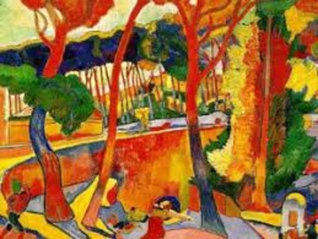 Art Decó - Fauvismo