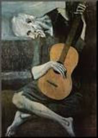 El viejo guitarrista ciego - Pablo Picasso