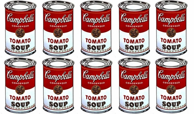 Latas de sopa Campbell - Andy Warhol