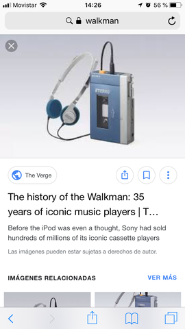 Se creó el walkman