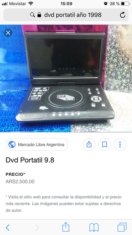 Dvd portátil