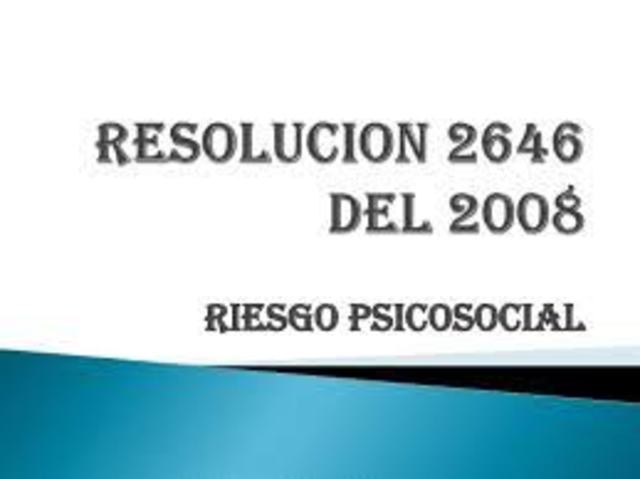 RESOLUCIÓN 2646
