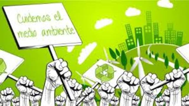 Movimientos ecologistas.