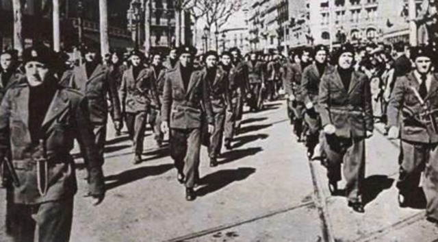 'La columna de la mort' avança d'Andalusia cap a Madrid