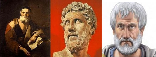 Filósofos en la Antigua Grecia (450) a.C
