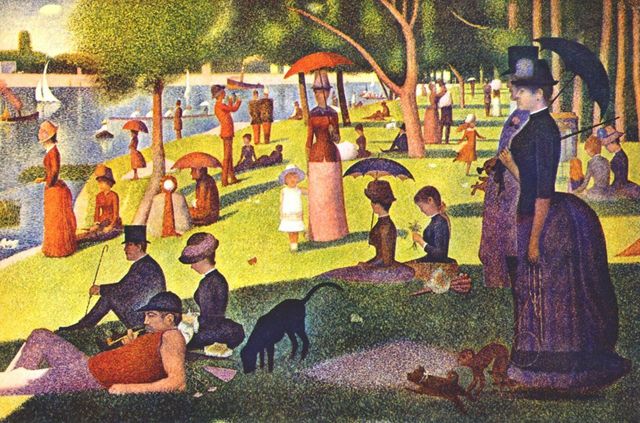 Un domingo por la tarde en la isla de la grande Jatte