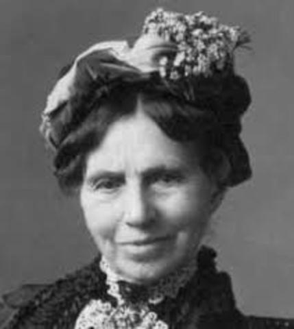 Clara Barton published a book she wrote called "The Story Of My Childhood"