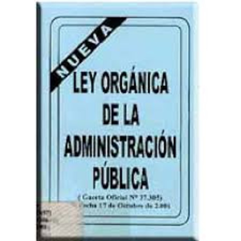 Ley Orgánica de la Administración Púbica