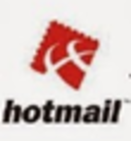 •	Lanzamiento de Hotmail