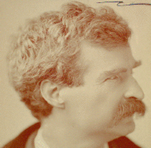 Mark twain (Samuel Clemens (1835 - 1910)