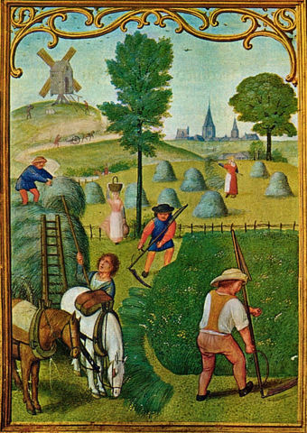 Rendimiento de la agricultura en Inglaterra