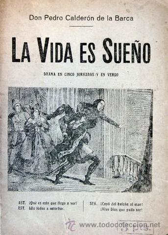 Pedro Calderón de la Barca publica su obra: "La vida es sueño"
