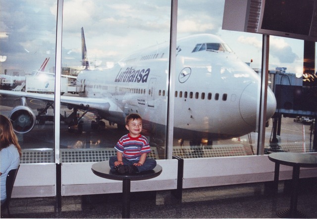 The first day I left the country