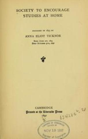 Anna Eliot Ticknor