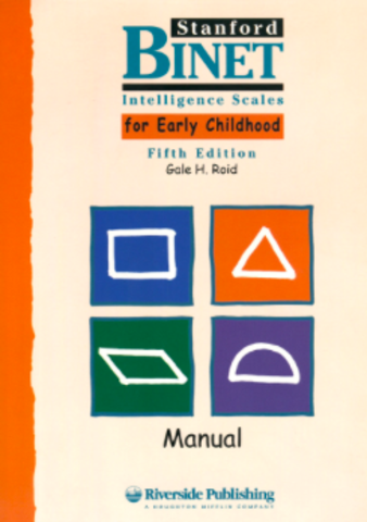 Stanford Binet Scale of Intelligence is introduced