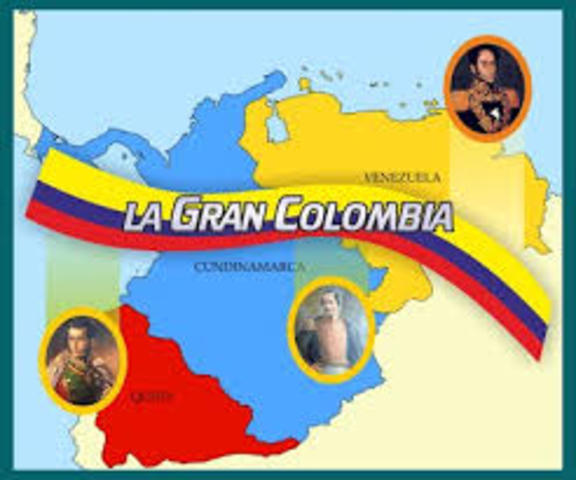 en la gran Colombia.