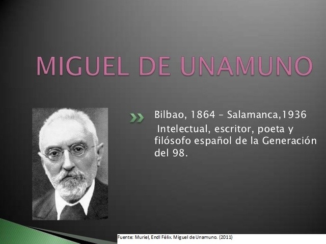 El humano, un ser inmerso en la incertidumbre – Miguel de Unamuno.