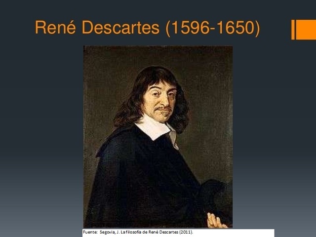 El humano como ser pensante – René Descartes.