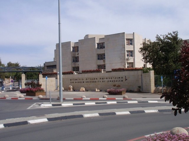 Apertura de la Universidad Hebrea de Jerusalem
